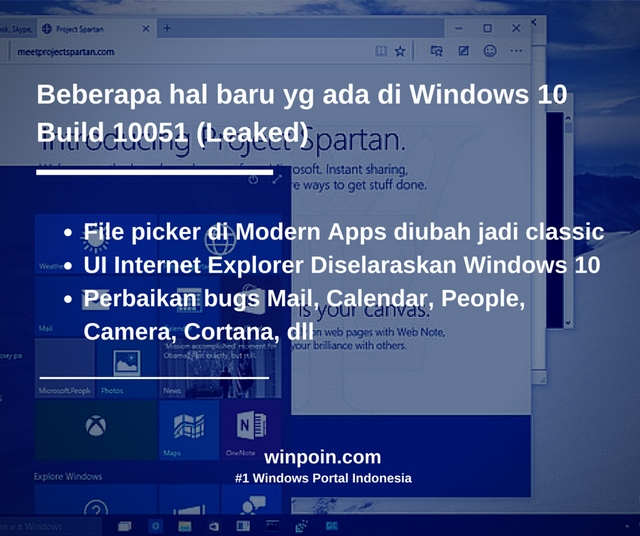 Inilah Tampilan dan Fitur Windows 10 Build 10051 (Leaked)