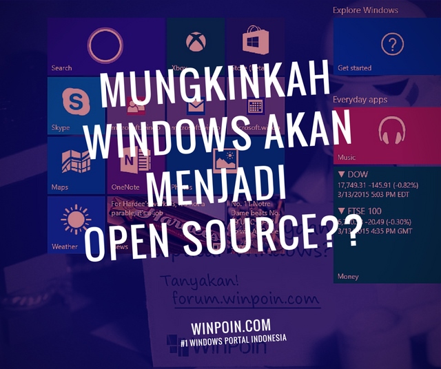 Windows akan Open Source? Mungkin Saja