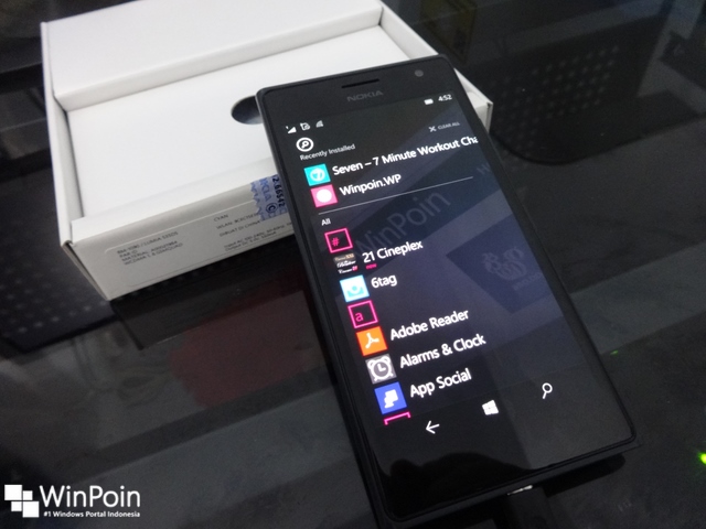 Inilah Fitur Baru di App List Windows 10 Smartphone