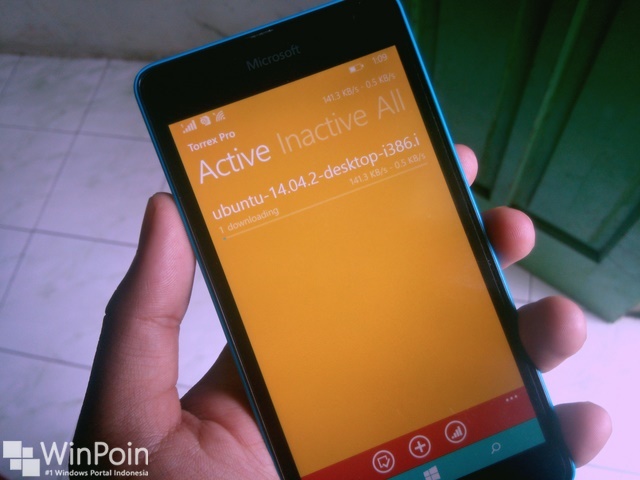 Cara Download Torrent di Windows Phone