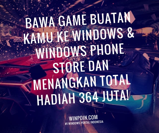 Yuk, Ikuti Windows Game Developer Contest