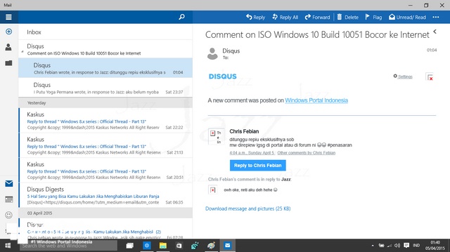 Inilah Fitur Baru di Windows 10 Build 10051 (Review Eksklusif)