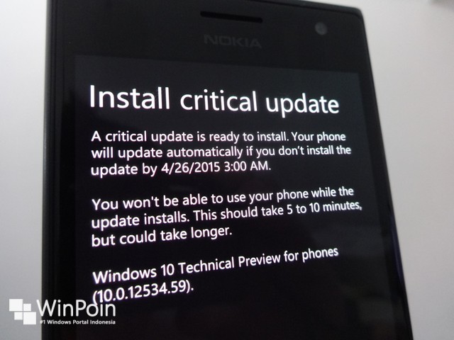 Windows 10 Smartphone Build 10052 Dirilis, Kamu Bisa Download Sekarang