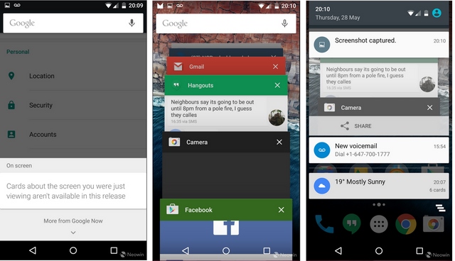 Google Merilis Android M Developer Preview, Seperti Inilah Tampilannya