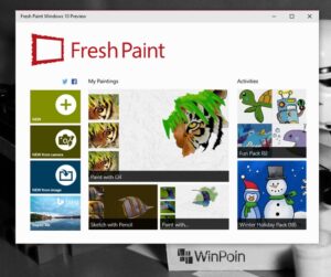 Fresh Paint Preview untuk Windows 10 Dirilis, Download Disini