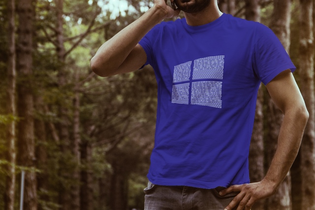Order Kaos Biner Windows dengan Pesan Tersembunyi Didalamnya Hari Ini Adalah Kesempatan Terakhir Kamu Mendapatkan Kaos Biner