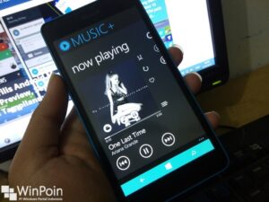 Aplikasi Musik dan Lirik di Windows Phone