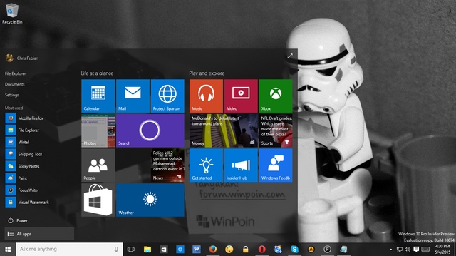 Windows 10 Preview Sudah Diinstall oleh Hampir 4 Juta Orang