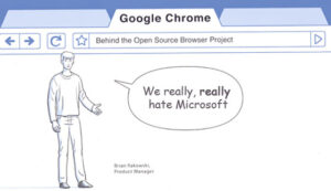 Alasan Google Membenci Microsoft