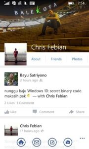 Menghubungkan Kembali Facebook