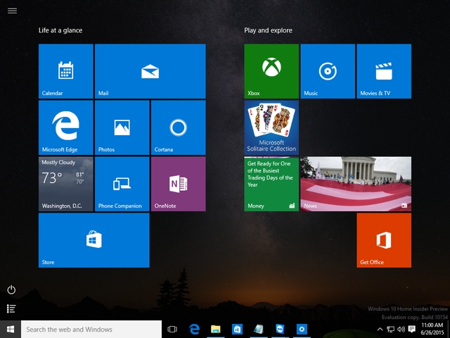 Yuk Ngintip Tampilan Windows 10 Build 10154 (Leaked)