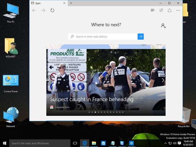 Yuk Ngintip Tampilan Windows 10 Build 10154 (Leaked)