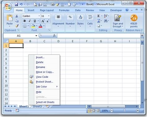 Mengenal Fungsi Hidden pada Microsoft Excel