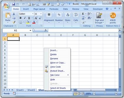 Mengenal Fungsi Hidden pada Microsoft Excel