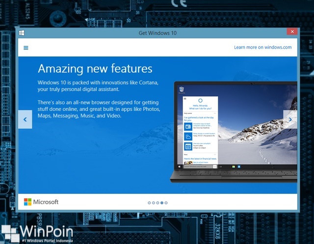 Cara Memesan atau Menghilangkan Nofitikasi Free Get Upgrade Windows 10