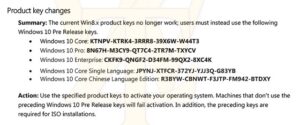 Product Key Windows 8.x Tidak Lagi Bisa Digunakan di Windows 10 Preview Build 10147, Ini Key yang Bisa
