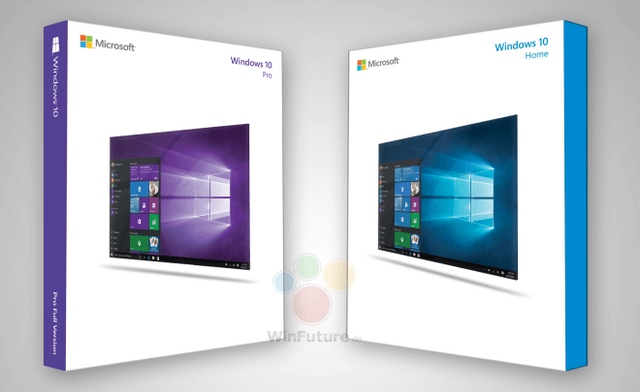 Berbagai Desain Box DVD Windows 10 Sudah Mulai Bermunculan