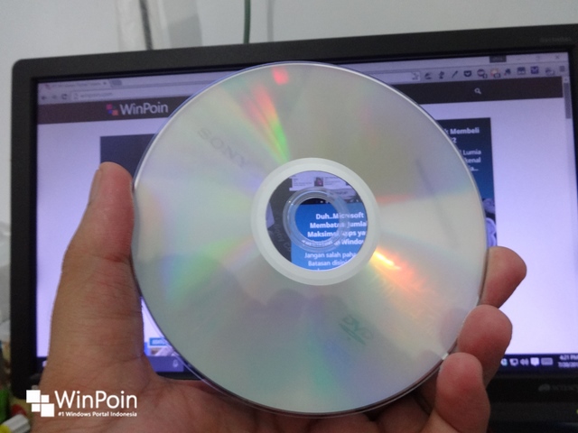 Cara Burning dan Membuat DVD Windows 10 Bootable dari File ISO