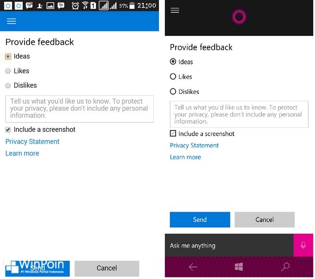 Cortana Android vs Cortana Windows 10 Mobile -- Siapa Pemenangnya?