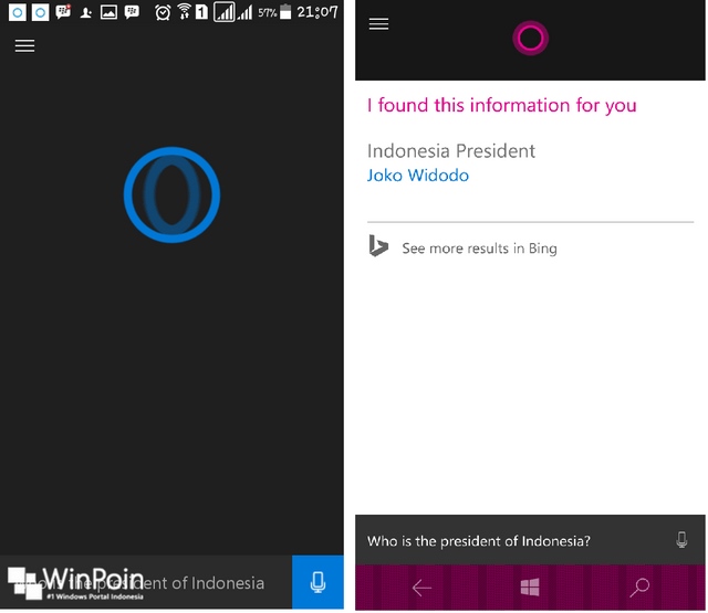 Cortana Android vs Cortana Windows 10 Mobile -- Siapa Pemenangnya?