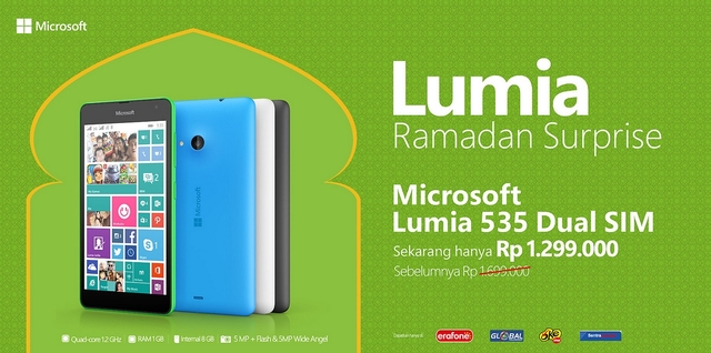 Inilah Beberapa Promo dan Diskon Lumia yang Bisa Kamu Dapatkan Selama Ramadhan