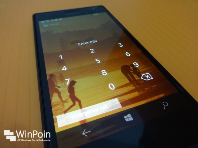 Mendalami Lock Screen di Windows 10 Mobile Build 10166 Terbaru