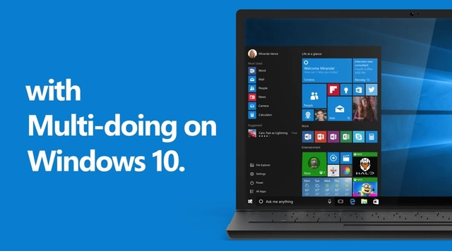 Multi-Doing -- 5 dari 10 Alasan untuk Upgrade ke Windows 10 (Video)