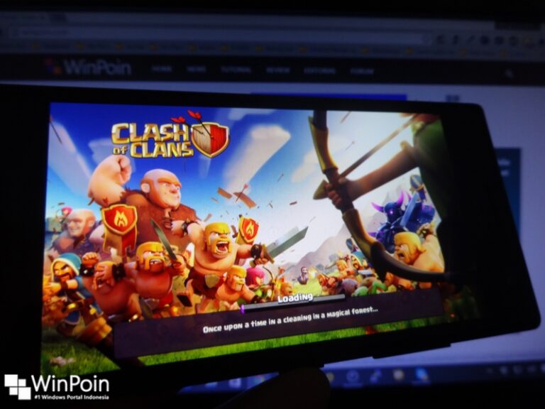 Seperti Inilah Jika Clash of Clans (CoC) Android Diinstall dan Dijalankan di Windows Phone (Review)