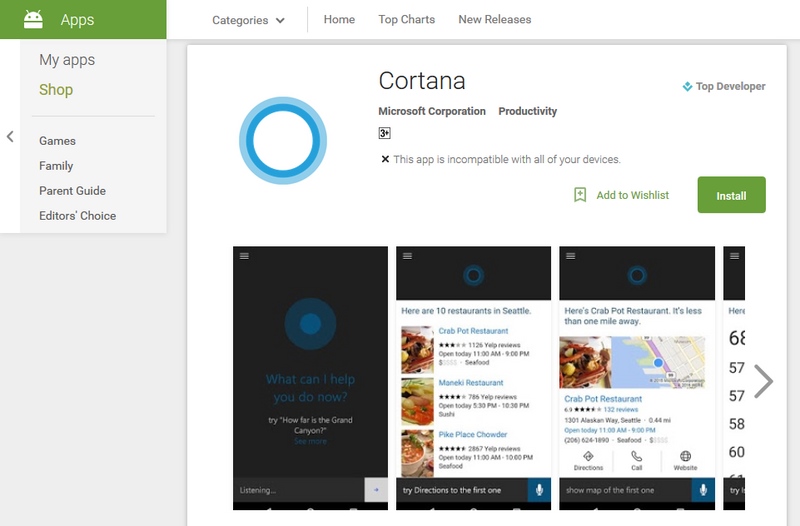 Wuih..Cortana Beta untuk Android Sudah Dirilis ke Publik!