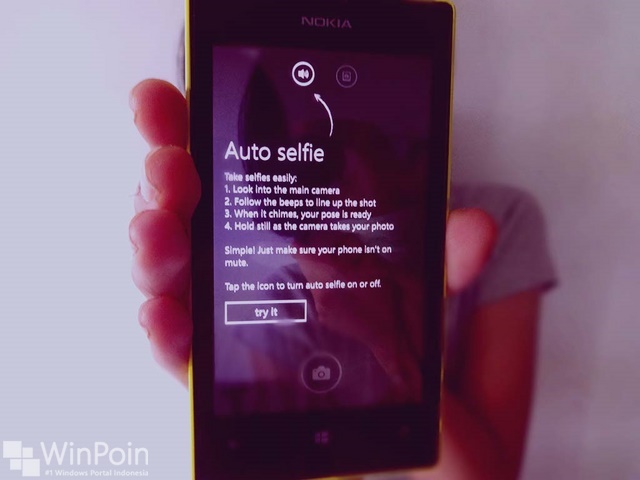 Sekarang Lumia Selfie Support TomSis, Tapi di Windows 10 Mobile