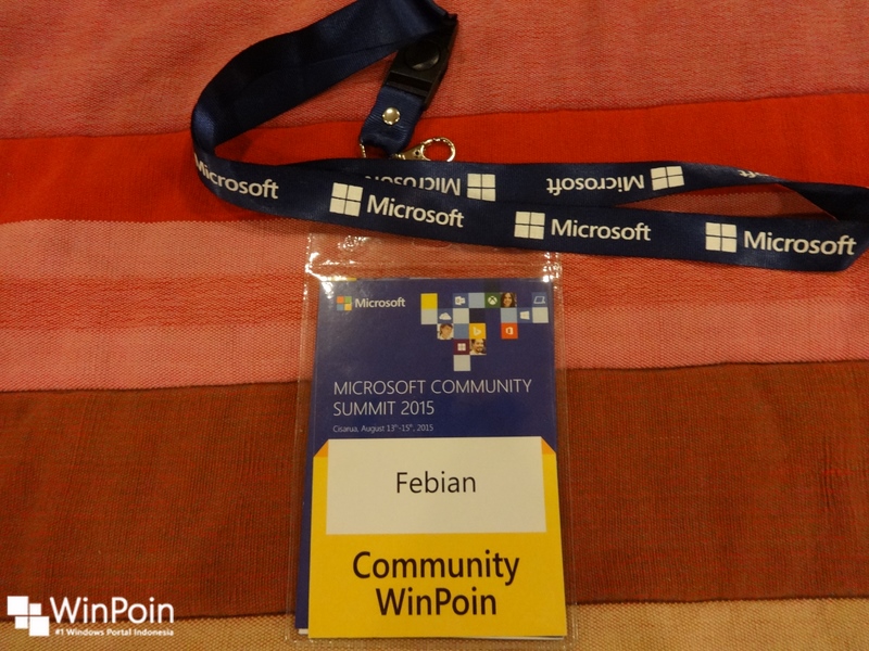 WinPoin Hadir di Microsoft Community Summit 2015