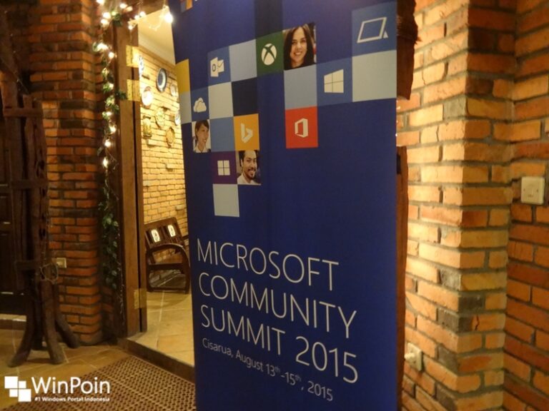 WinPoin Hadir di Microsoft Community Summit 2015