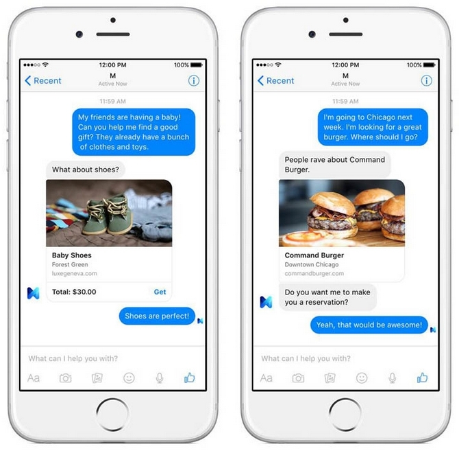 Perkenalkan “M”, Smart Assistant Buatan Facebook untuk Menyaingi Cortana & Siri (Tapi Jauh Lebih Keren)