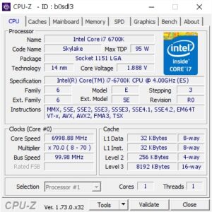 Overclocker Pro Ini Berhasil Memaksa Core i7 Skylake Tembus Hingga 7GHz!