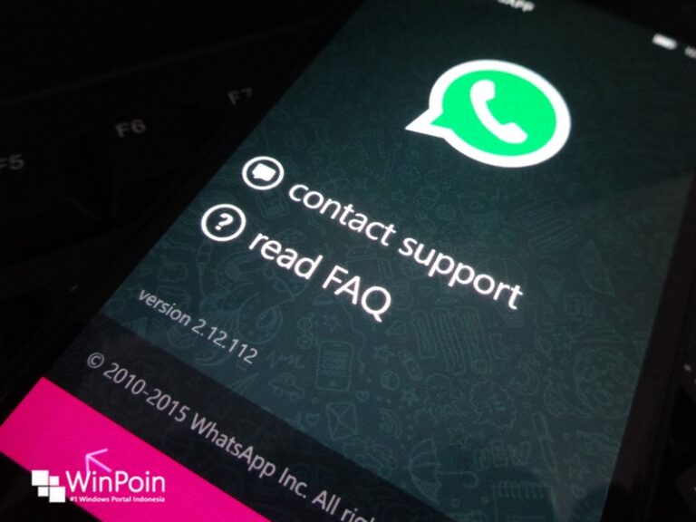 Cek WhatsApp di Windows Phone Kamu, Ada Update Baru yang Dirilis