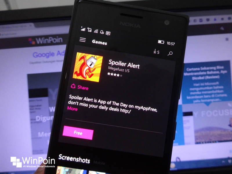 Game Spoiler Alert Sedang Digratiskan di Windows & Windows Phone Store, Download Yuk!