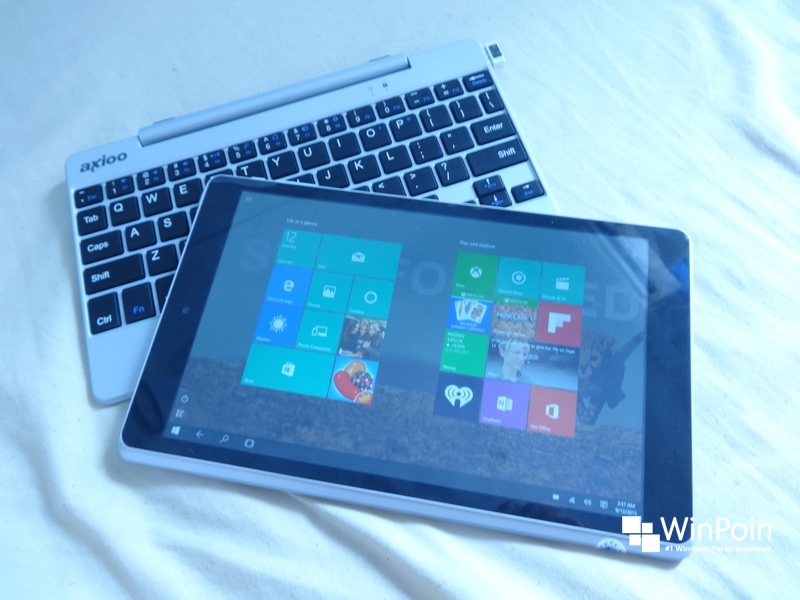 Review Axioo Windroid 9G: Tablet Hybrid Dual Boot Windows dan Android