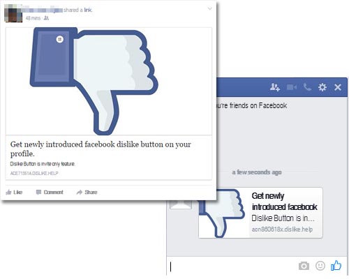 Jangan Percaya Kalau Ada Orang Berbagi Tombol "Dislike" di Facebook Kamu, itu Scam!