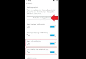 Update Skype di Windows 10 Mobile dan WP 8.1, Ada Opsi Set Default