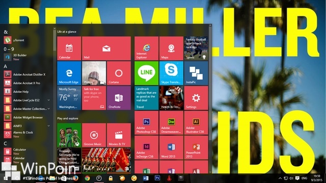 Cara Menampilkan Start Menu Secara Full Screen di Windows 10