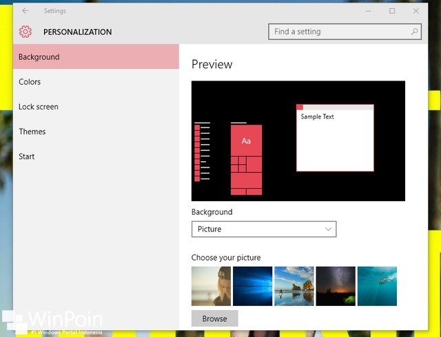 Cara Menampilkan Start Menu Secara Full Screen di Windows 10