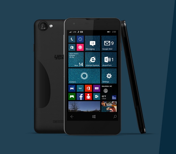 Yezz Bakal Memproduksi Smartphone Windows 10 Mobile