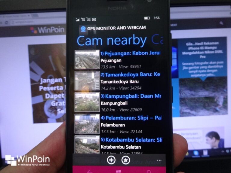 Aplikasi GPS Monitor & Webcam untuk Windows Phone Diupdate, Ada Banyak Fitur Baru