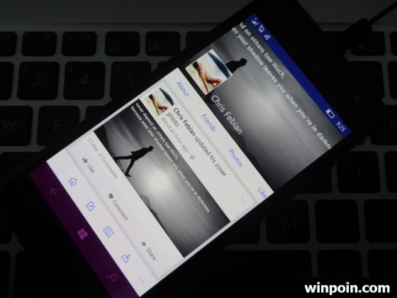  Mobile Preview dan menginstall Facebook app Facebook untuk Windows 10 Mobile Sudah Final dan Tidak Lagi Beta