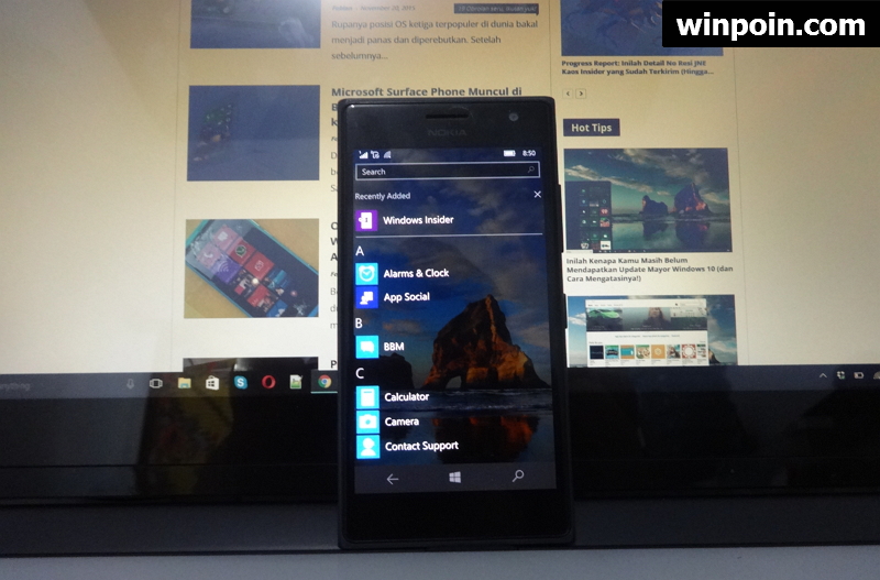 Windows 10 Mobile RTM Build 10586.11 Dirilis ke Slow Ring