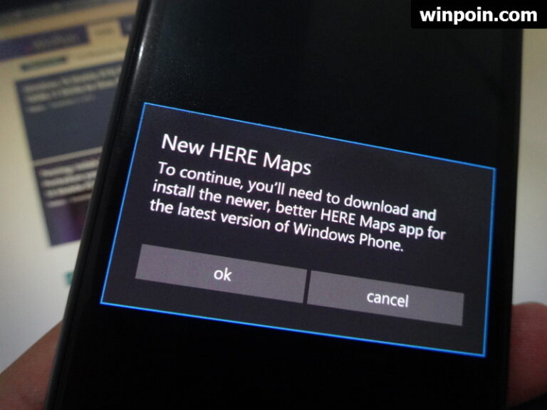 HERE Maps Tidak Support Windows 10 Mobile RTM (dan Official HERE Menyarankan Kamu Pake Windows Maps Saja)