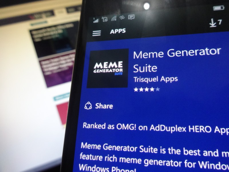 Dapetin Meme Generator Suite Pro untuk Windows Phone, Gratis Terbatas!