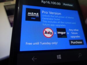 Dapetin Meme Generator Suite Pro untuk Windows Phone, Gratis Terbatas!