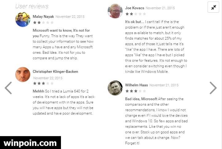 Microsoft Merilis AppComparison untuk Menemukan Alternatif Apps Android Favorit Kamu di Windows Phone