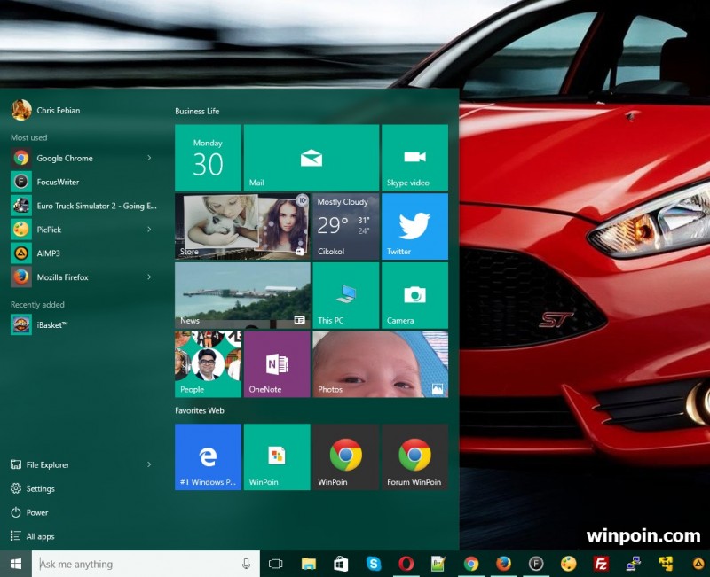 Cara Pin Website Favorit Kamu ke Start Menu Windows 10